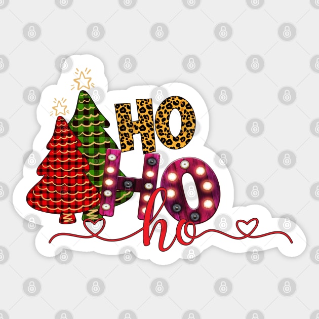 Ho ho ho Sticker by Peach Lily Rainbow